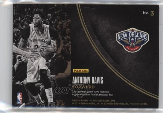 Anthony Davis Black Gold Golden Opportunity 159/199