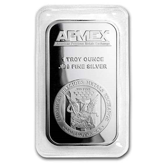 Apmex 1oz. pure .999 silver bar