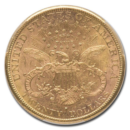 1882-$20 Liberty Head Double Eagle