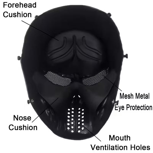 Shockproof protective tactical mask # 1