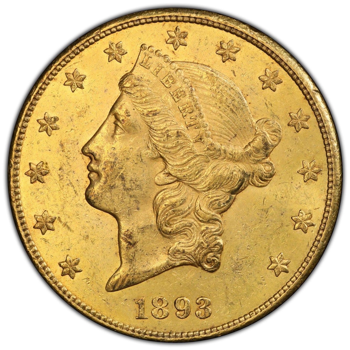 1893-CC $20 Liberty Head Double Eagle